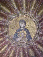 Mosaikdetail, Kürbiskuppel