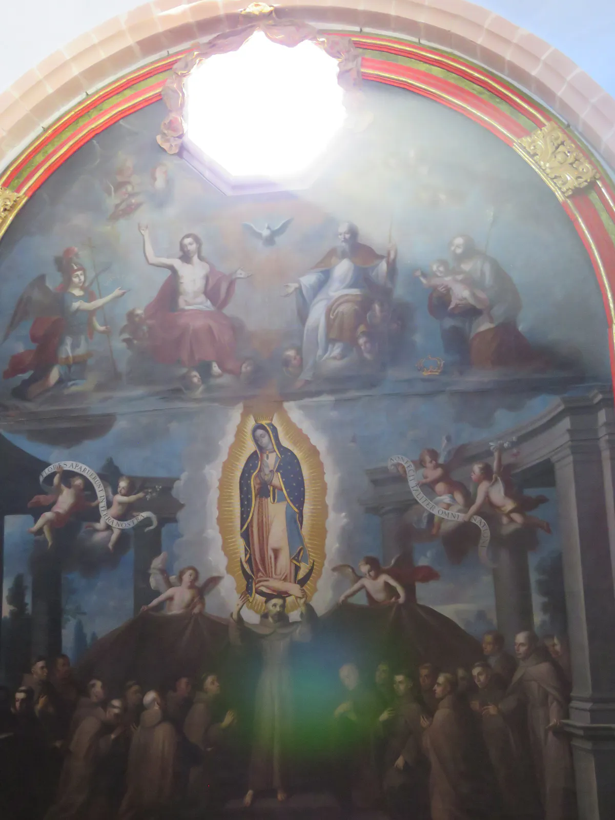 The Virgin of Guadalupe and the Holy Trinity