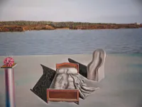 Surrealist Composition with Invisible Figures