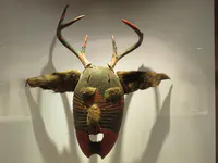 メキシコの伝統的な鹿の仮面