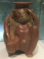 Greater Nicoya Seated Male Vessel