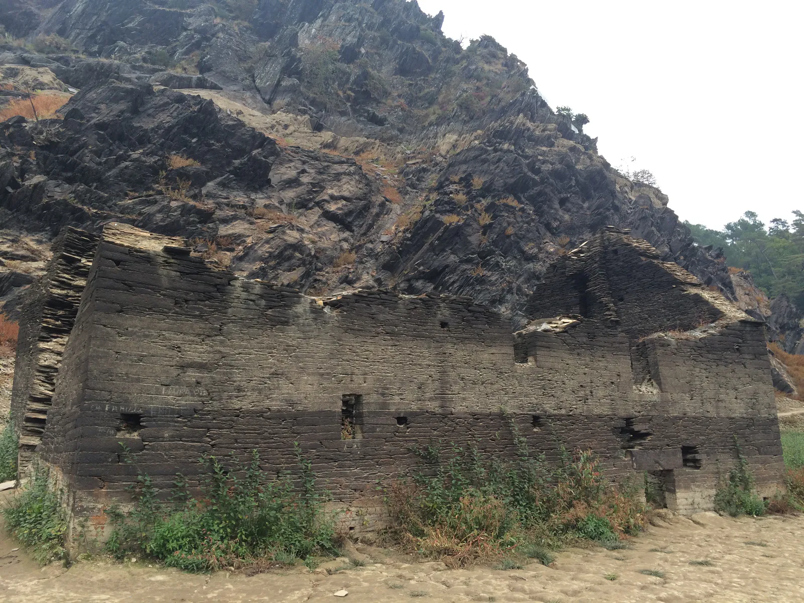 Руины бретонского дома