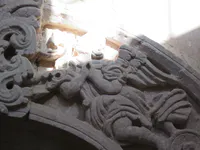Escultura en relieve de ángel, siglo XVIII
