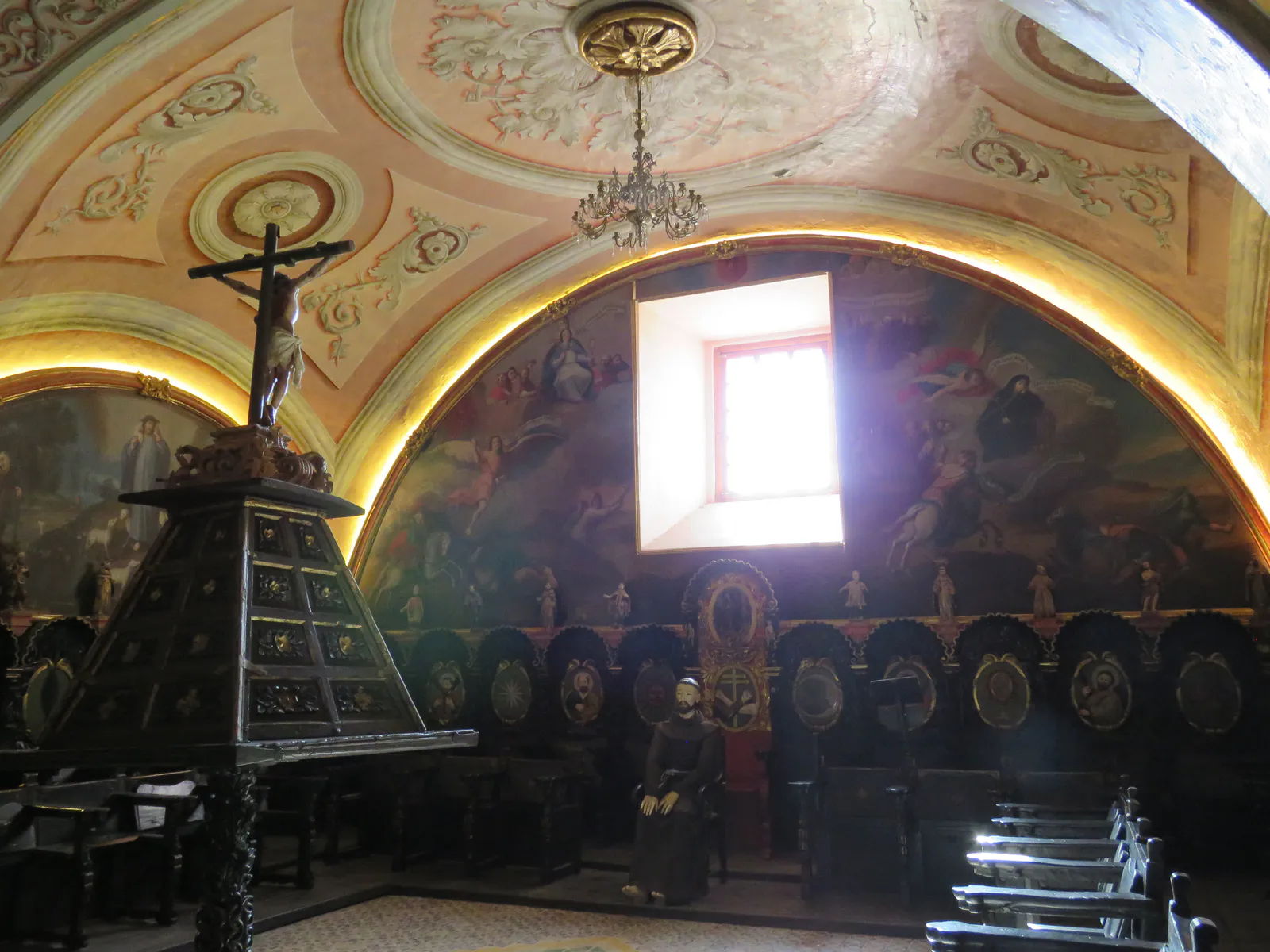Sala Capitular del Monastery of Guadalupe, siglo XVIII