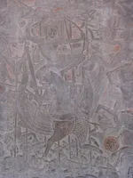 نحت بارز لمشهد معركة، أنغكور وات
