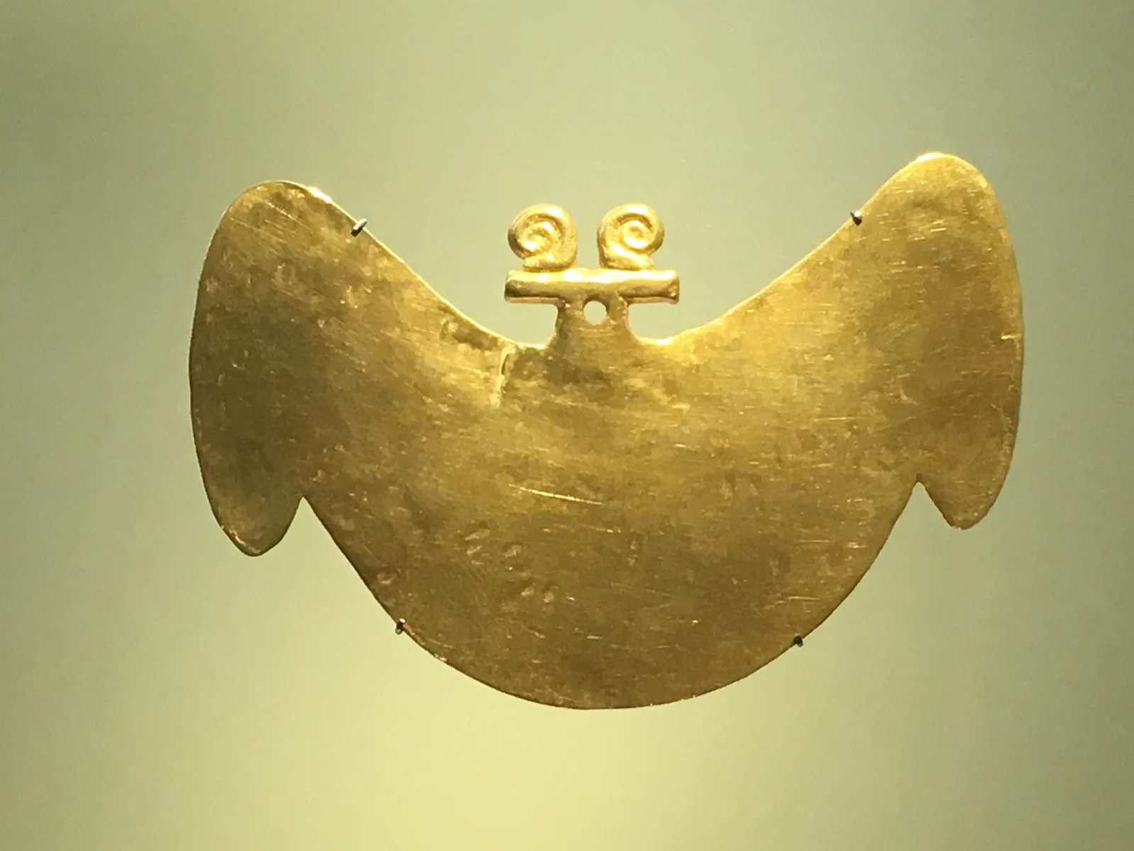 Stylized Bat Pendant from Ear Ornament