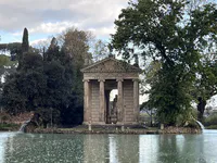 Neoclassical Shrine in Villa Borghese