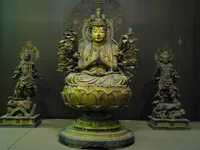 Seated Statue of Senju Kannon