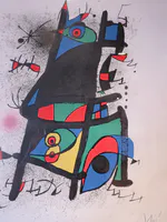 The Gestation of Colors (Lithograph)