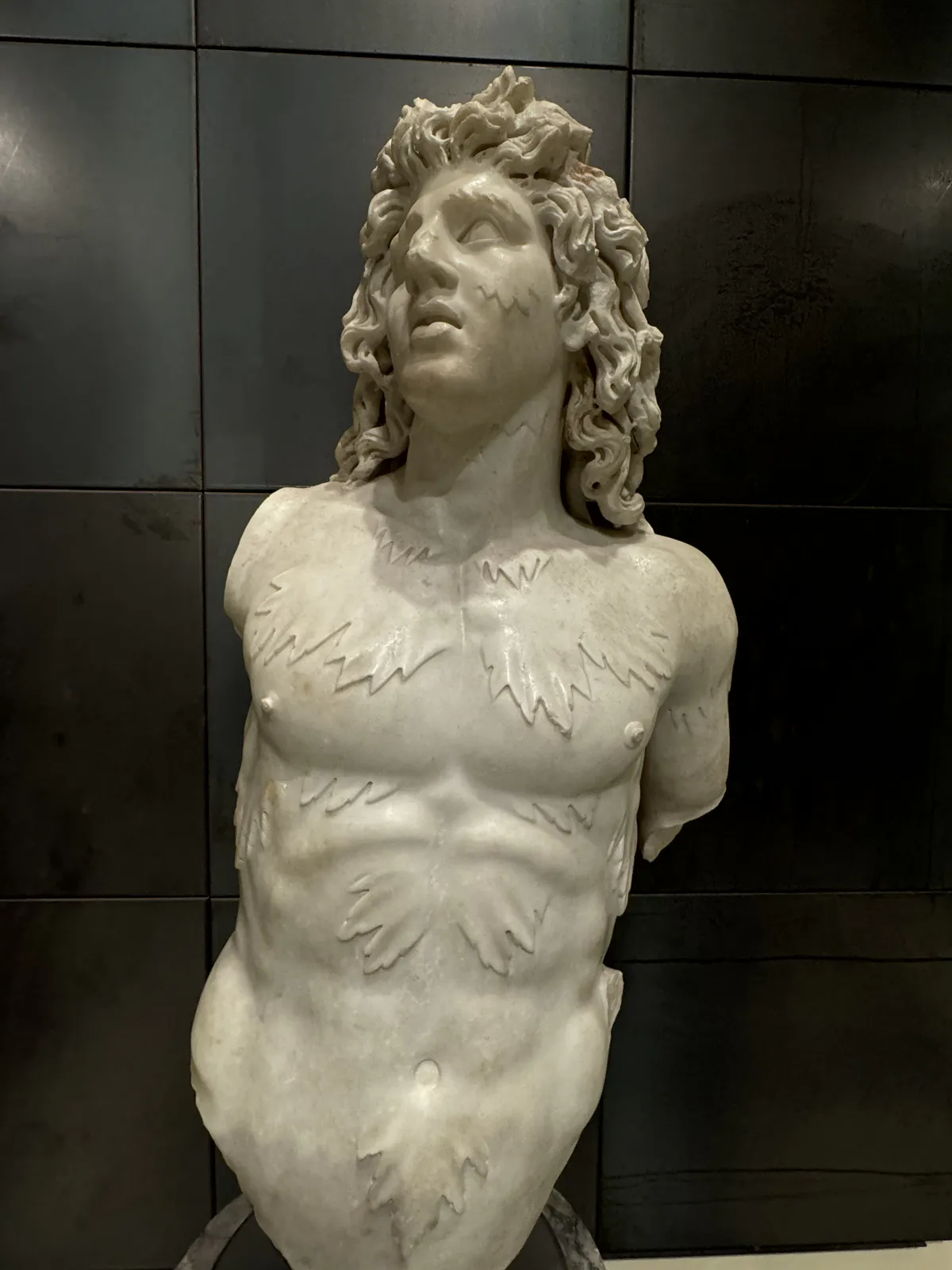 Bust of Commodus as Hercules with Tritons