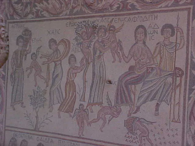 阿芙罗狄忒与阿多尼斯及爱神与寓意