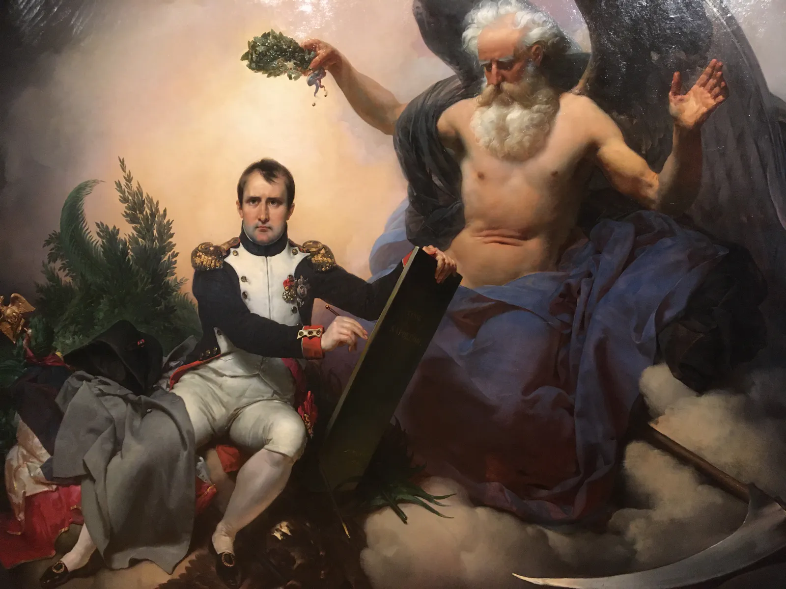 نابليون يتوجّه الزمن أثناء كتابة القانون المدني