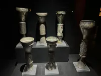 Chimú Silver Ceremonial Cups