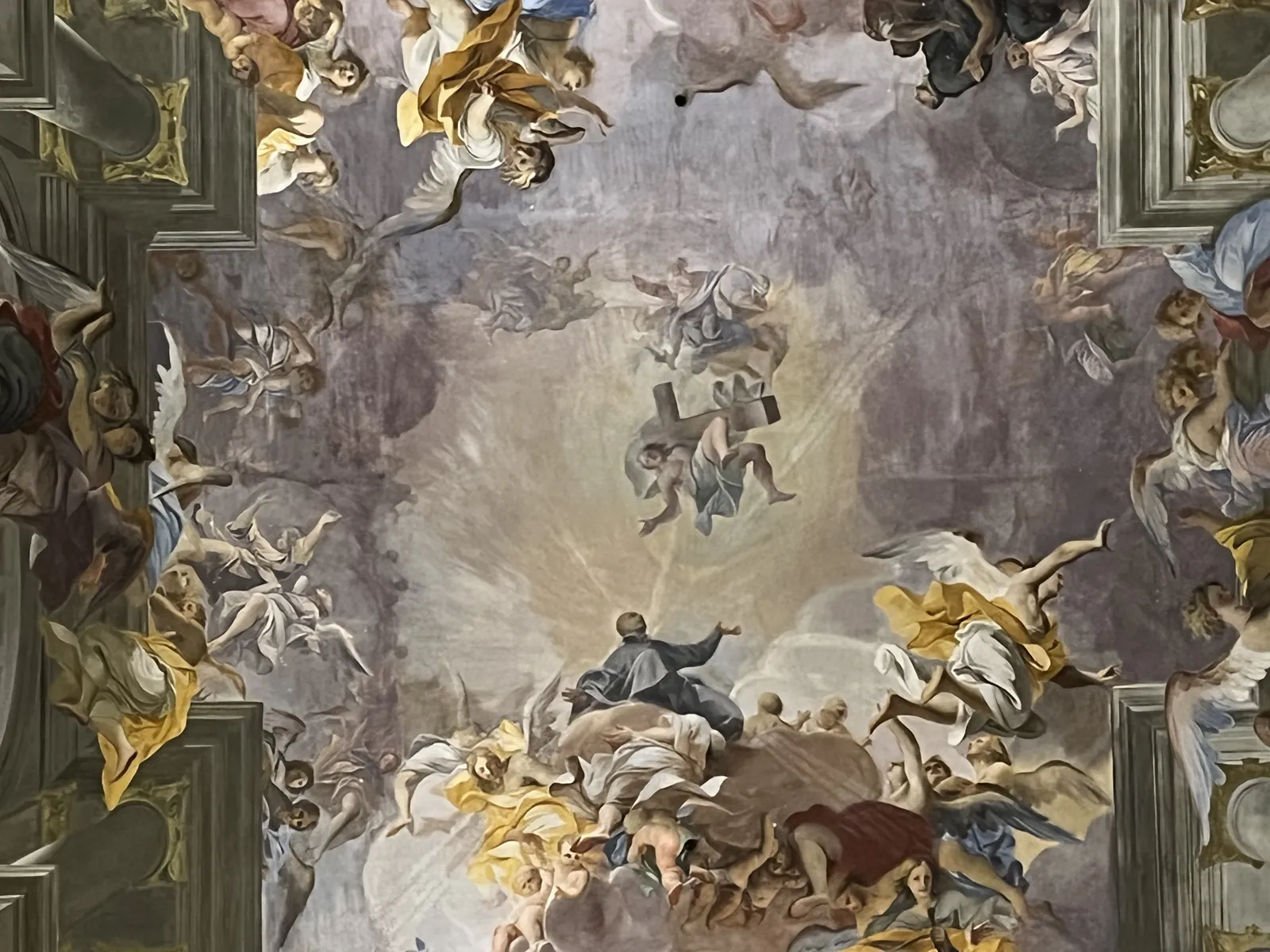 The Apotheosis of St. Ignatius (detail)