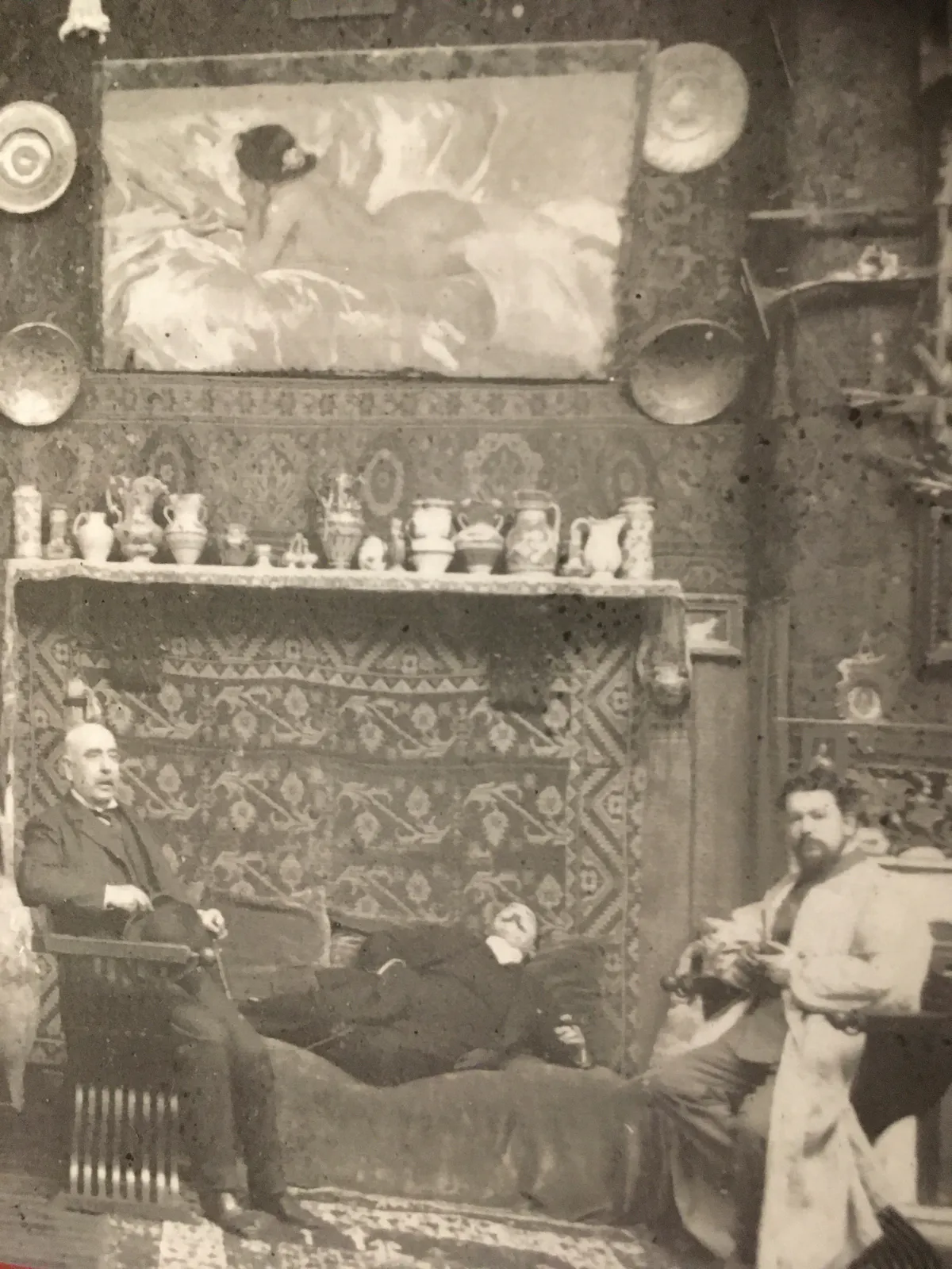 Artists in Studio (Albumen Print)