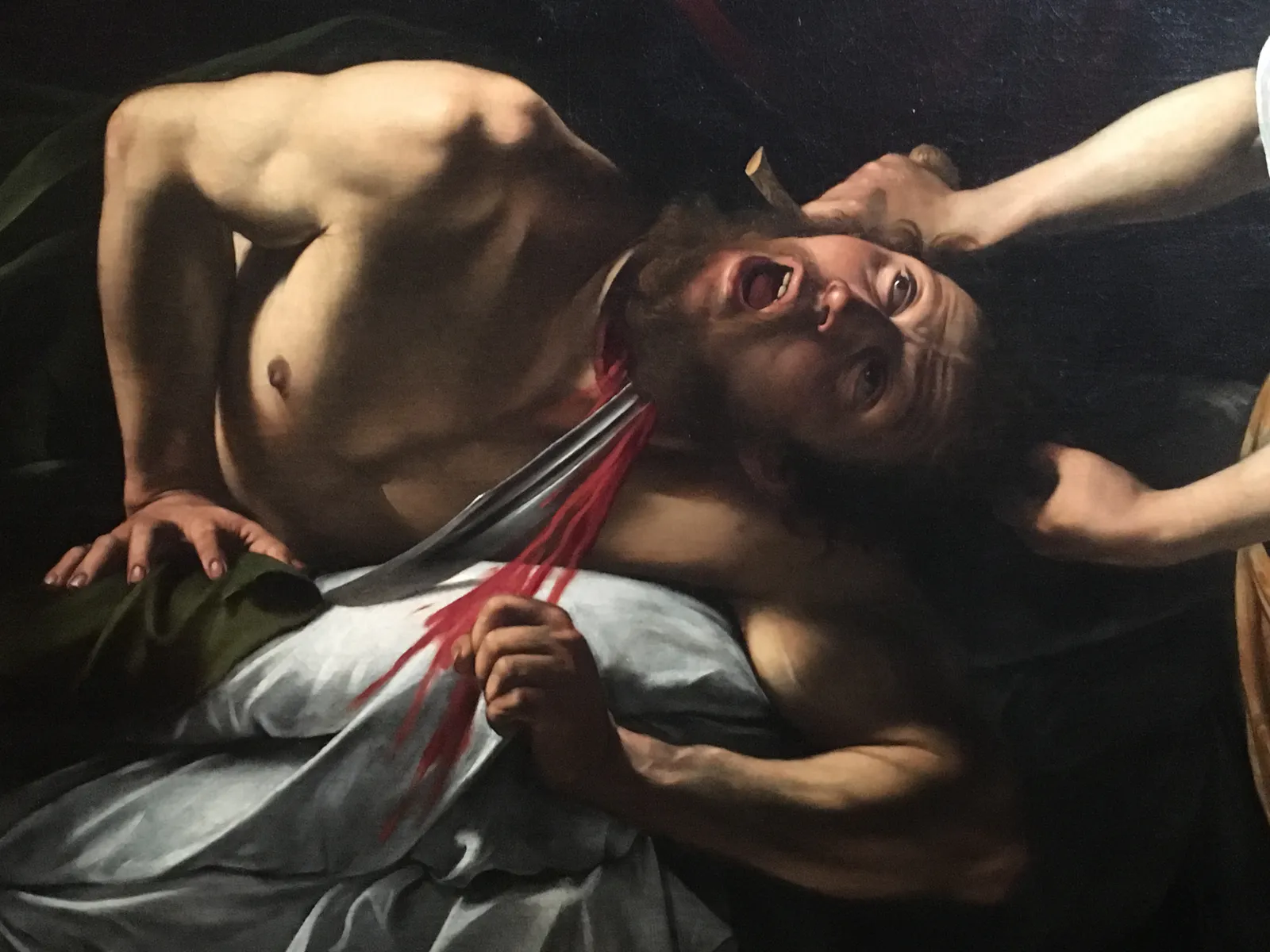 Judith Beheading Holofernes (detail)