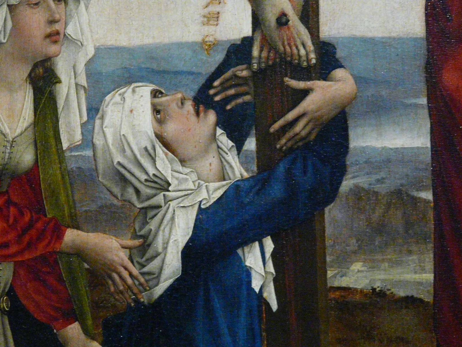 Kreuzigungs-Triptychon (Detail)