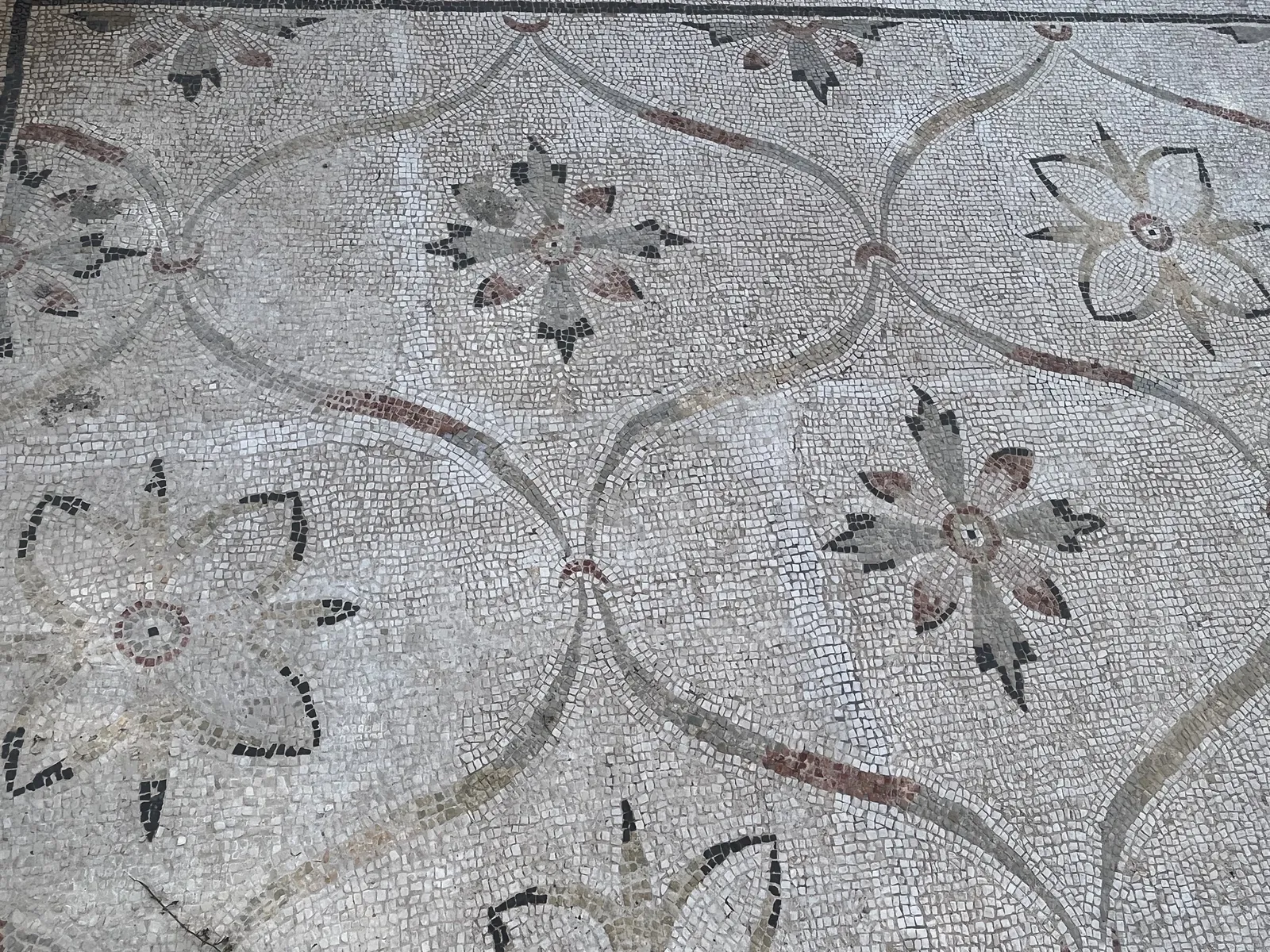 Floral Geometric Mosaic