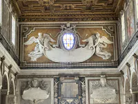 Counterfacade with Angels and Barberini Emblem