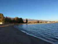 Serene Sunset at Issyk-Kul Lake