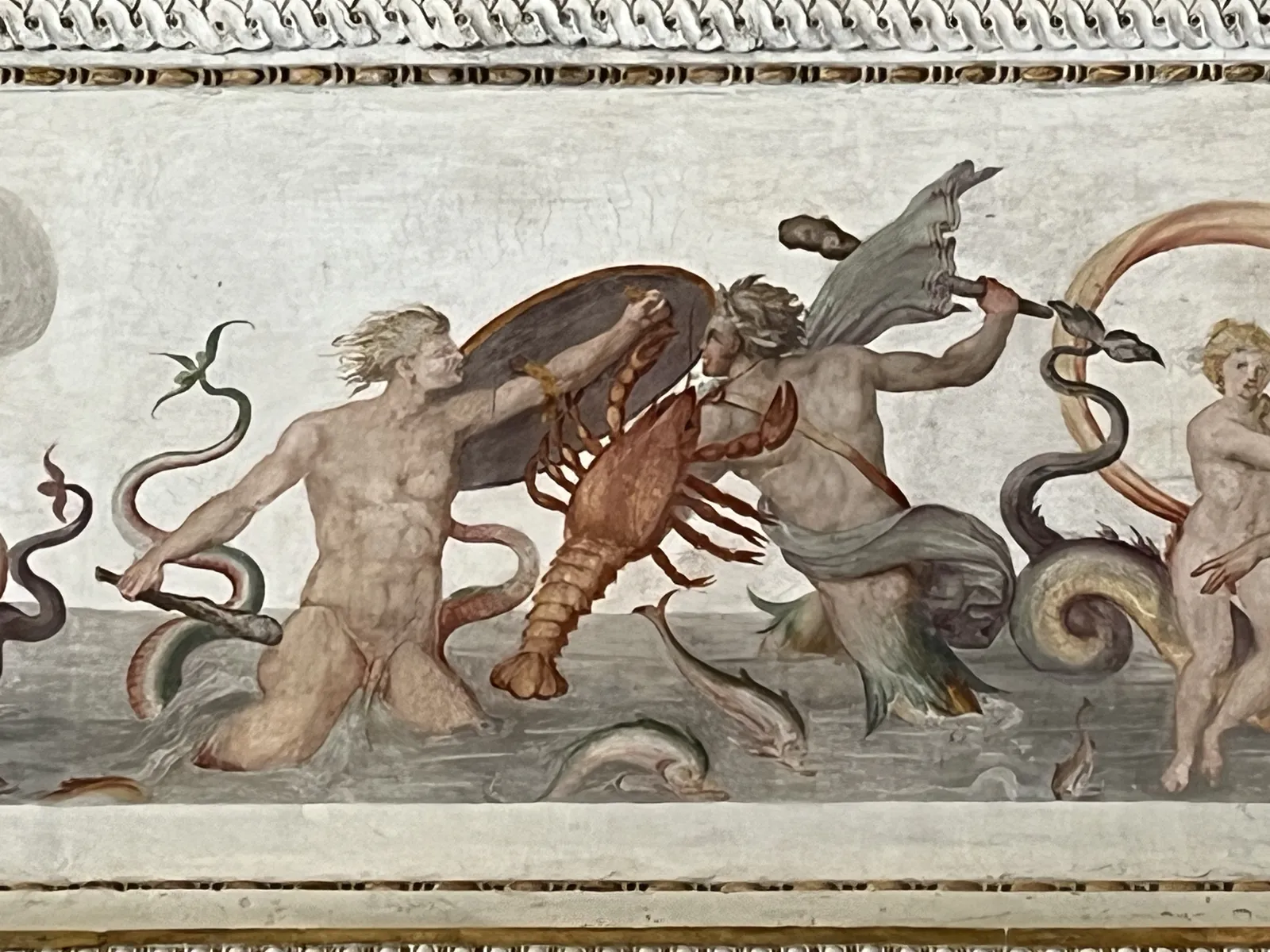 Tritons and Naiads in Combat