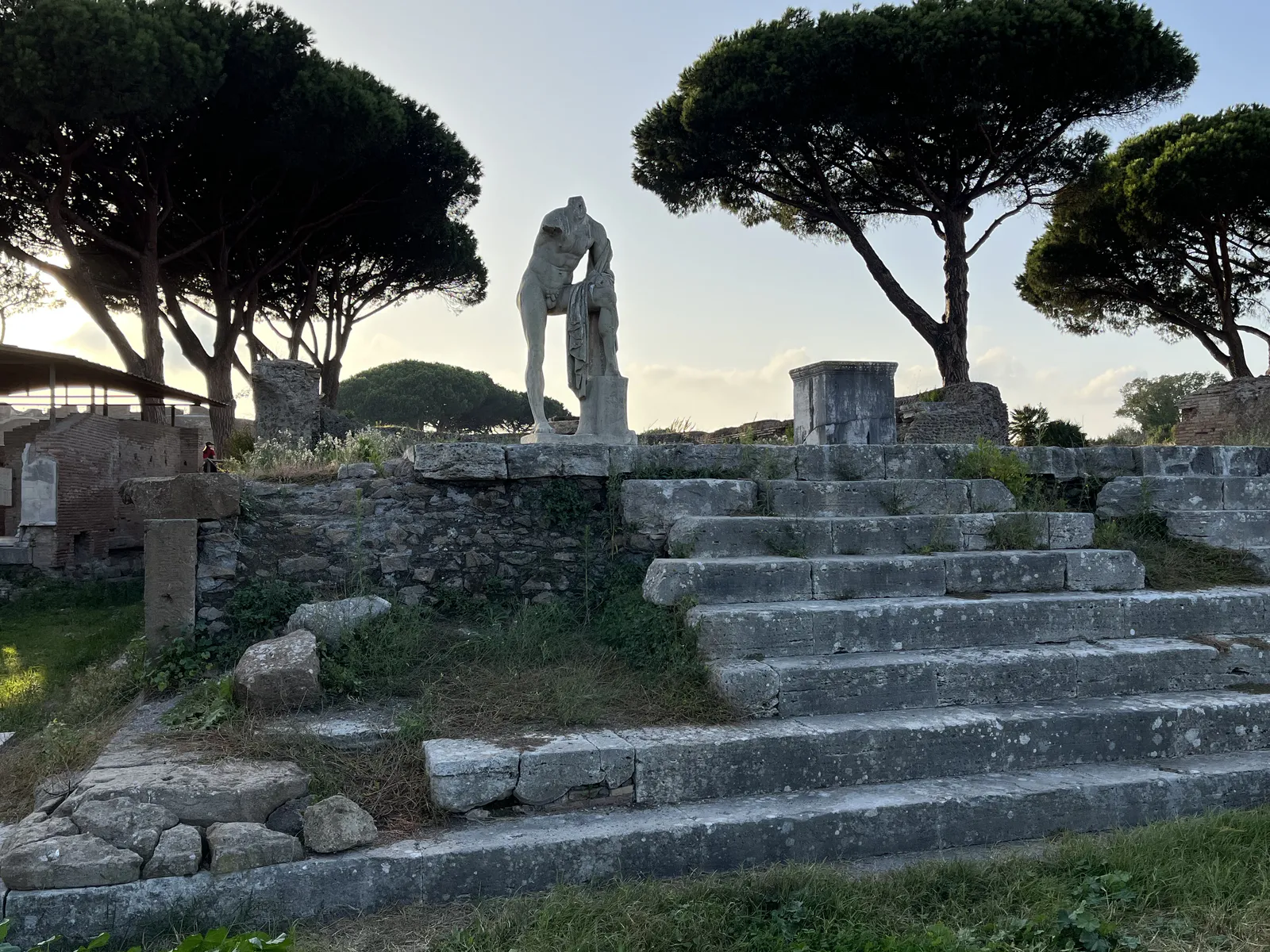 هرقل في حالة استراحة