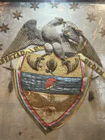 Embroidered Coat of Arms of the United States of Colombia