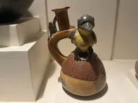 Chimú-Inca Stirrup-Spout Ceramic Vessel