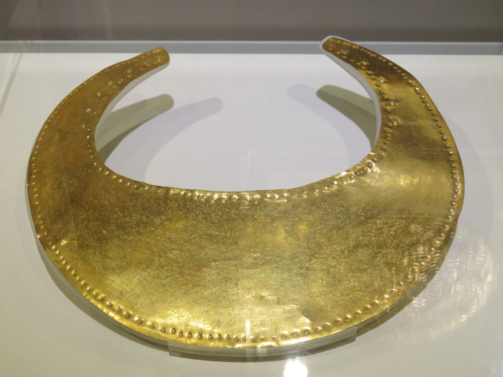 Ornamento de pescoço de ouro Diquís