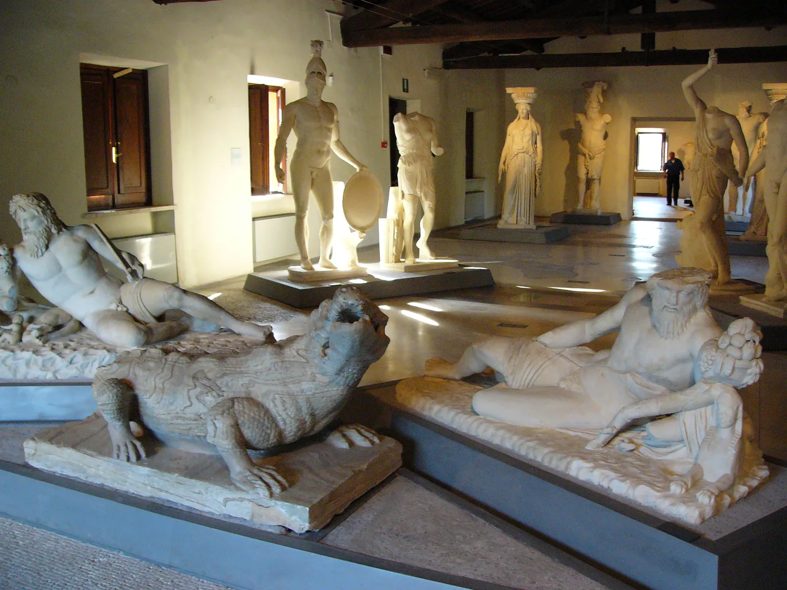 尼罗河与台伯河河神