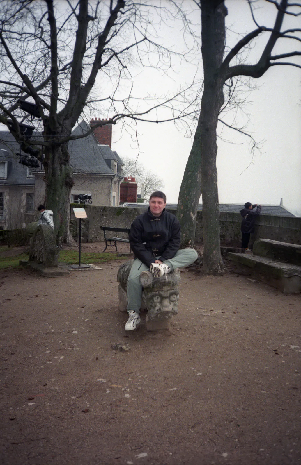 Max at the Chenonceau Gardens