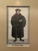 Engraving of Martin Luther