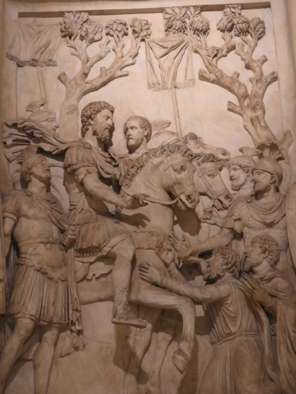Relief of Marcus Aurelius on Horseback