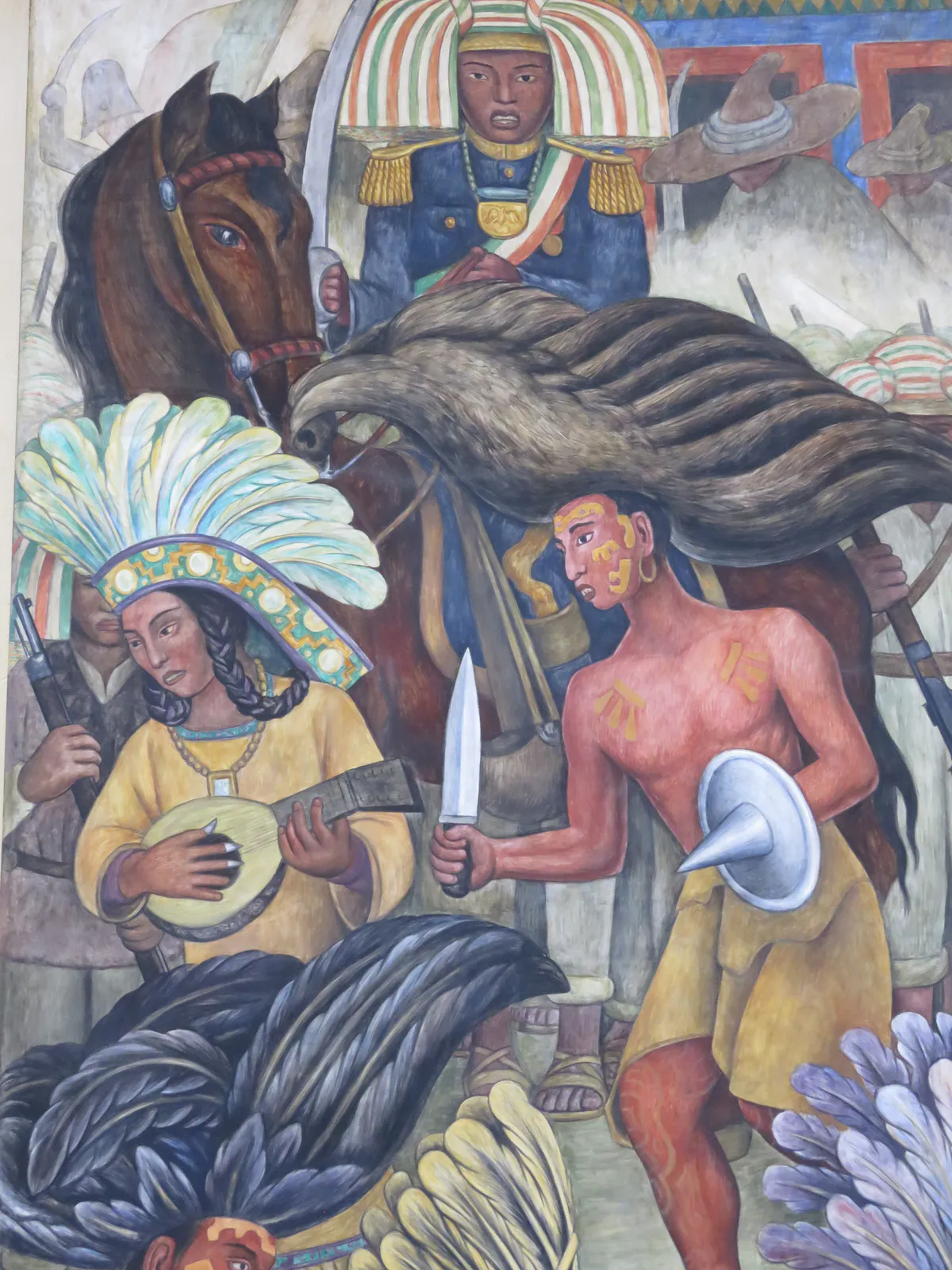 Tanz der Huichilobos (Detail)