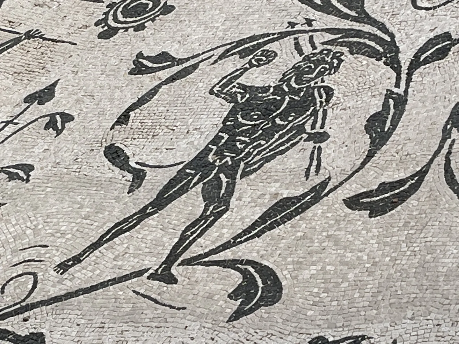 Mosaic with Spearman (detail)