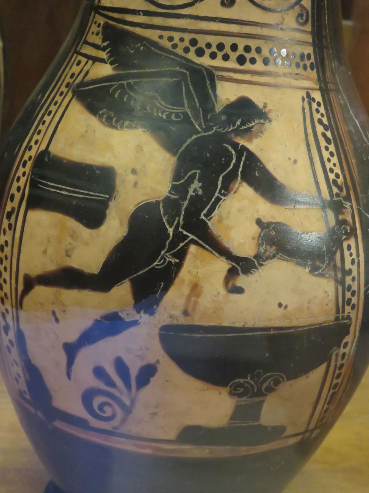 Eros Flying with a Hare