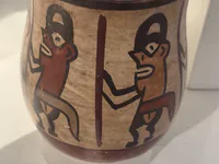 Nazca Vase with Warrior Design