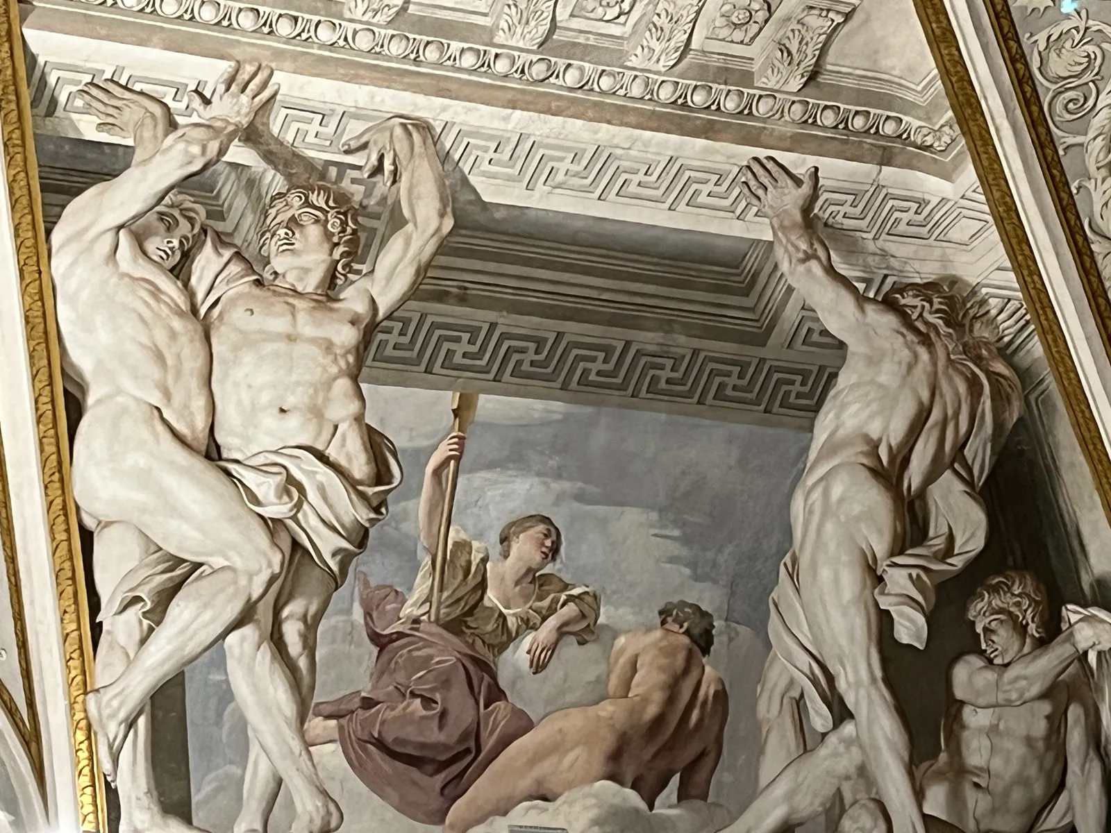 阿特拉斯与诸神（局部）