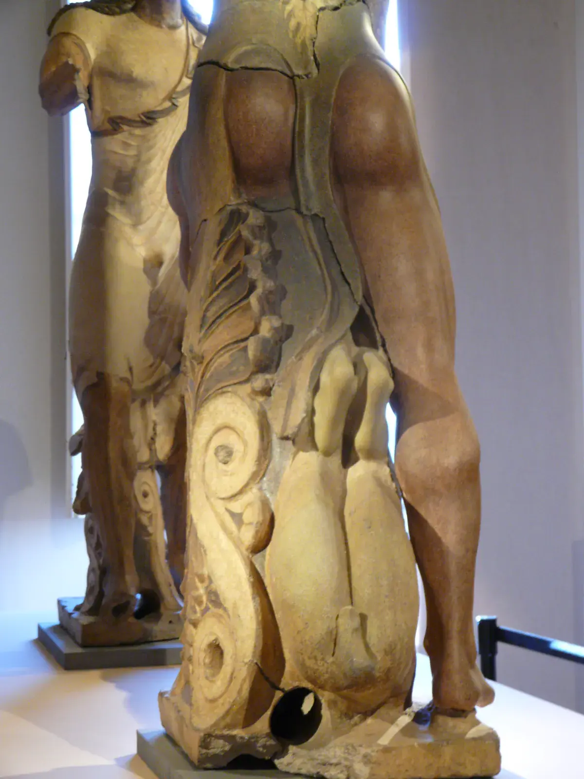 Estatuas etruscas: Apolo y Hércules
