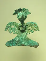 Avian-Shaped Copper Pendant