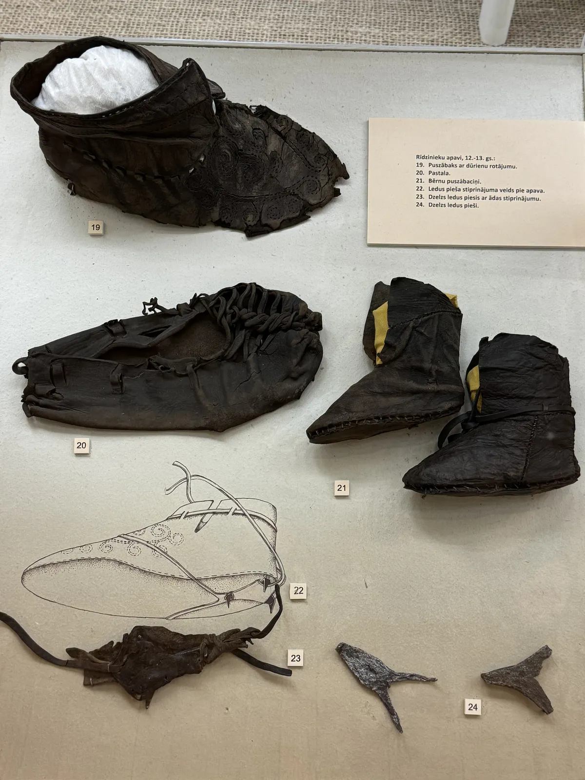 里加居民的鞋履