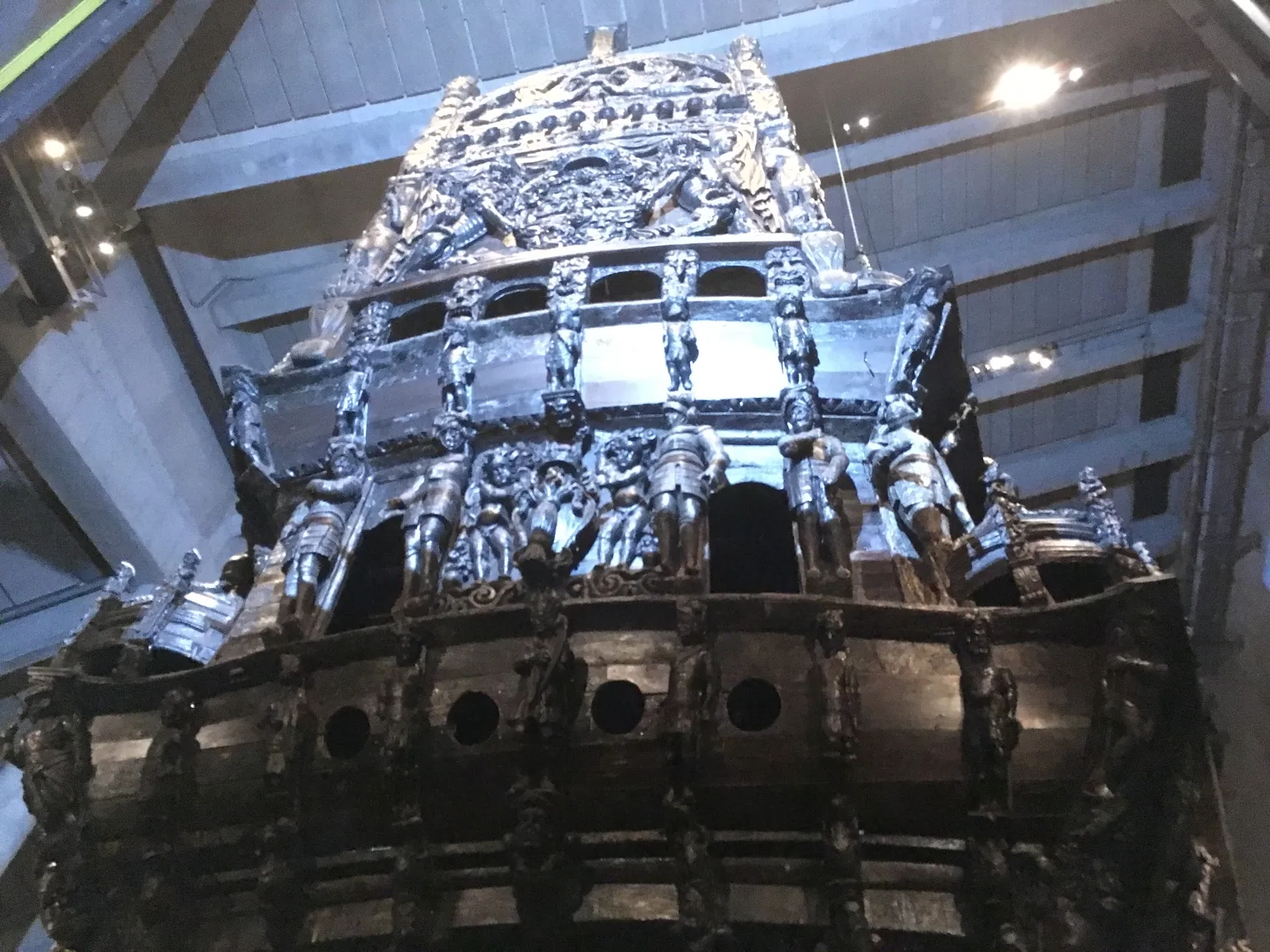 瓦萨号船艉雕塑