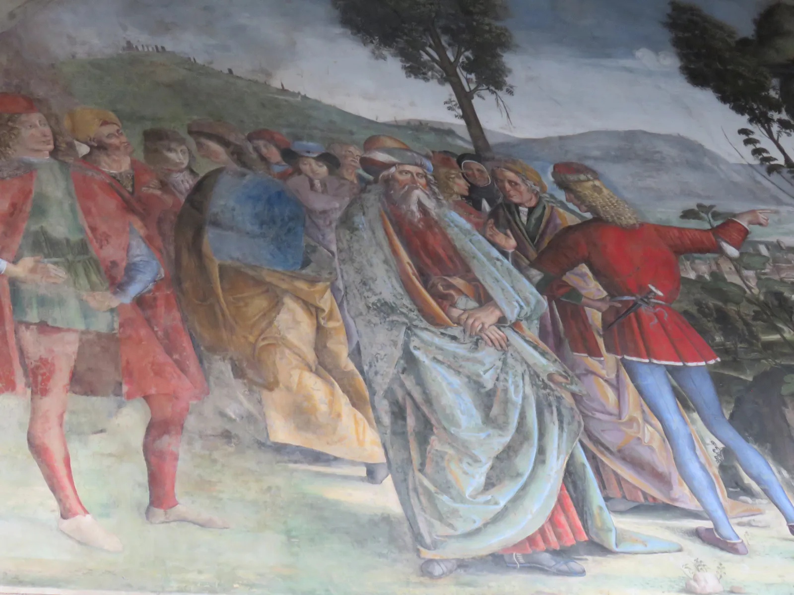 La Réconciliation des Bufalini (détail)