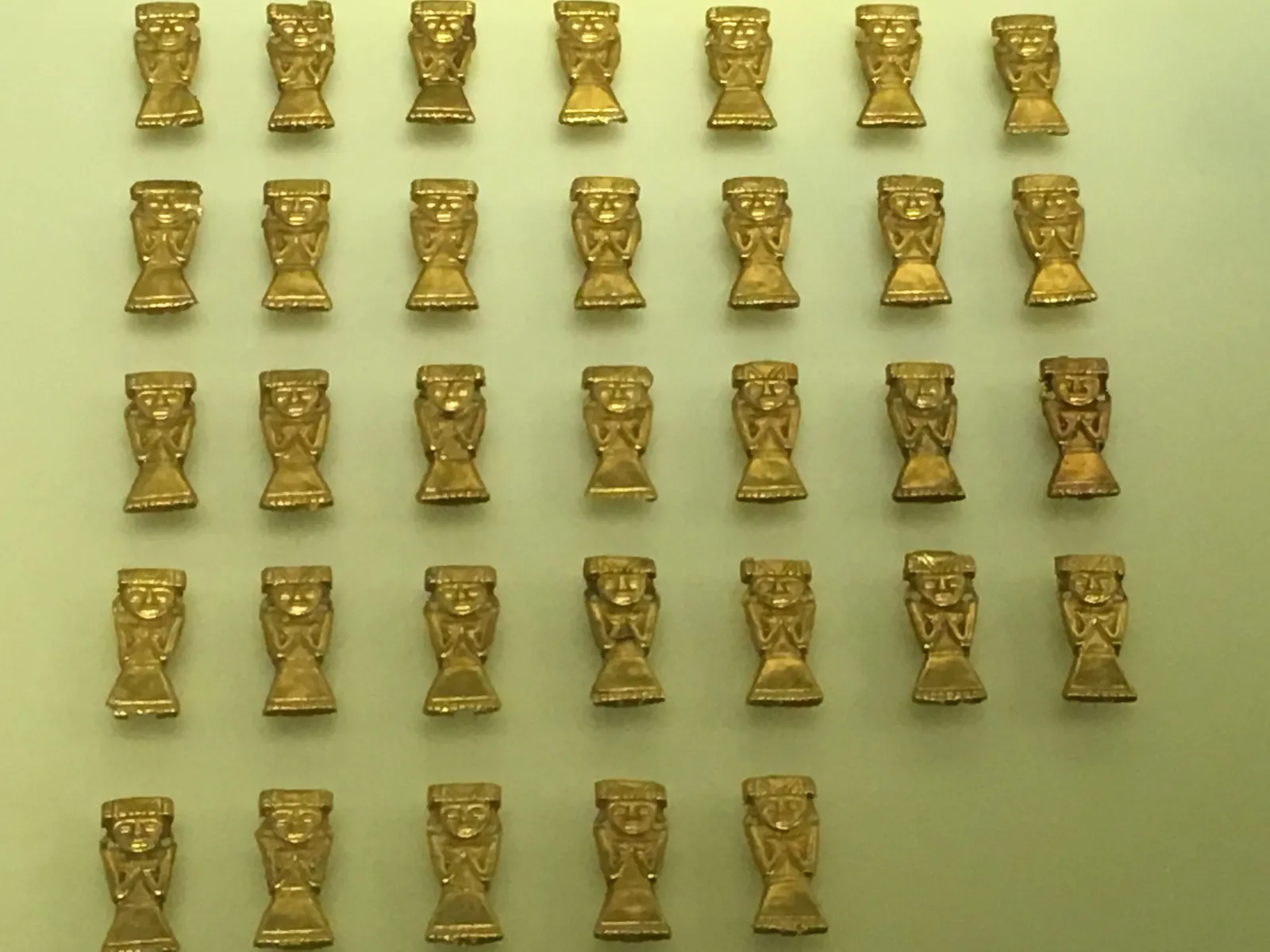 Muisca Gold Miniature Figures