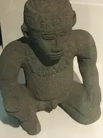 Greater Nicoya Seated Male Statue