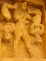 Metopa de Heracles y los Kerkopes
