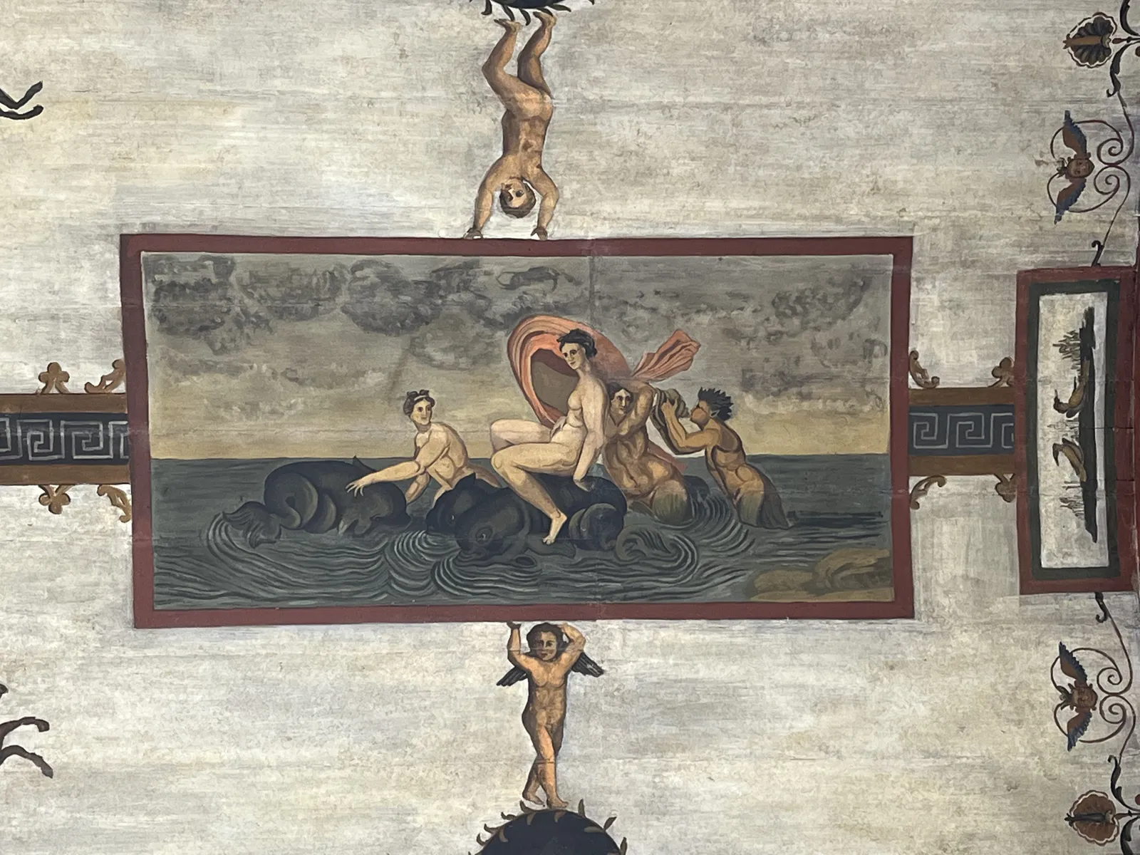 Marine Scene with Nereids