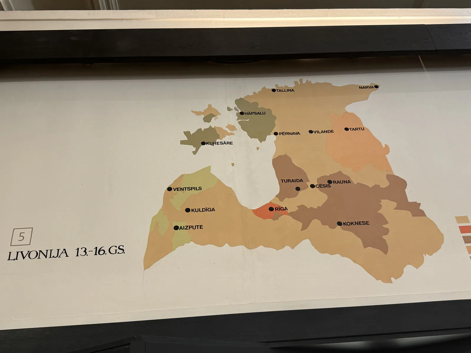 Territoriale Gliederung des mittelalterlichen Livland