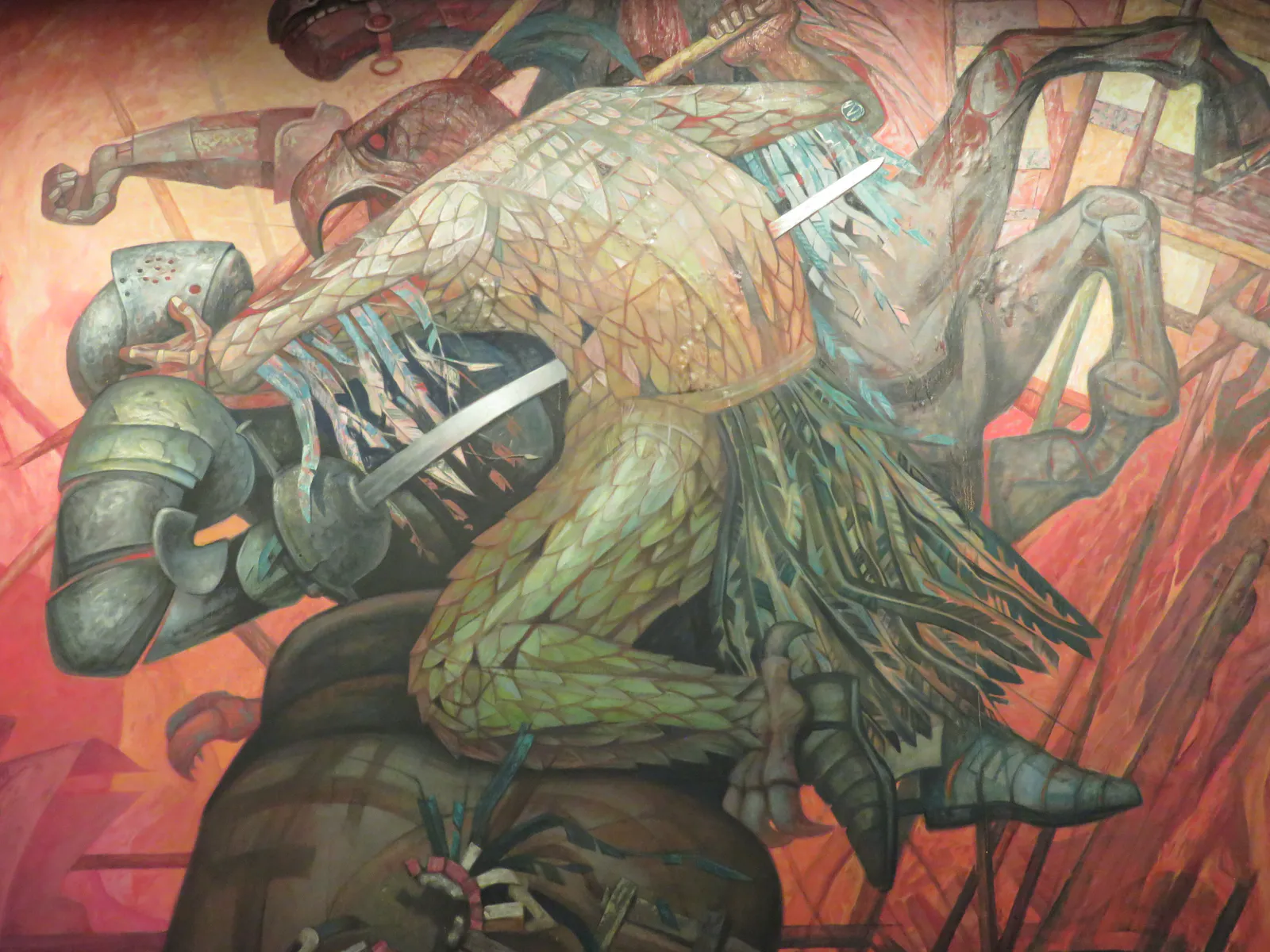 The Fusion of Two Cultures Mural