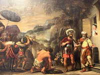 Elisha Refusing Gifts from Naaman